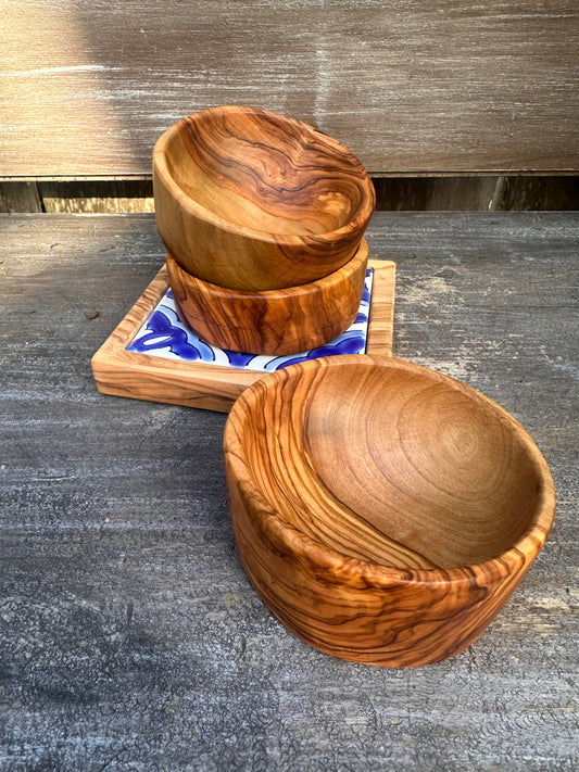 Olive Wood Ramekin