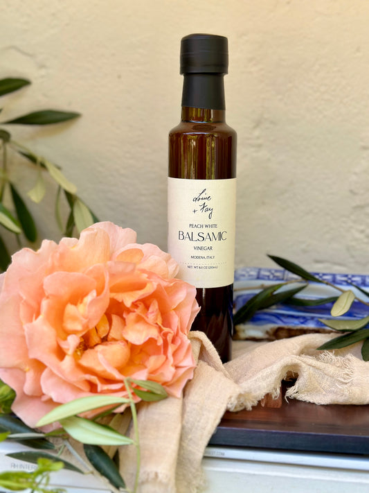 Peach White Balsamic Vinegar