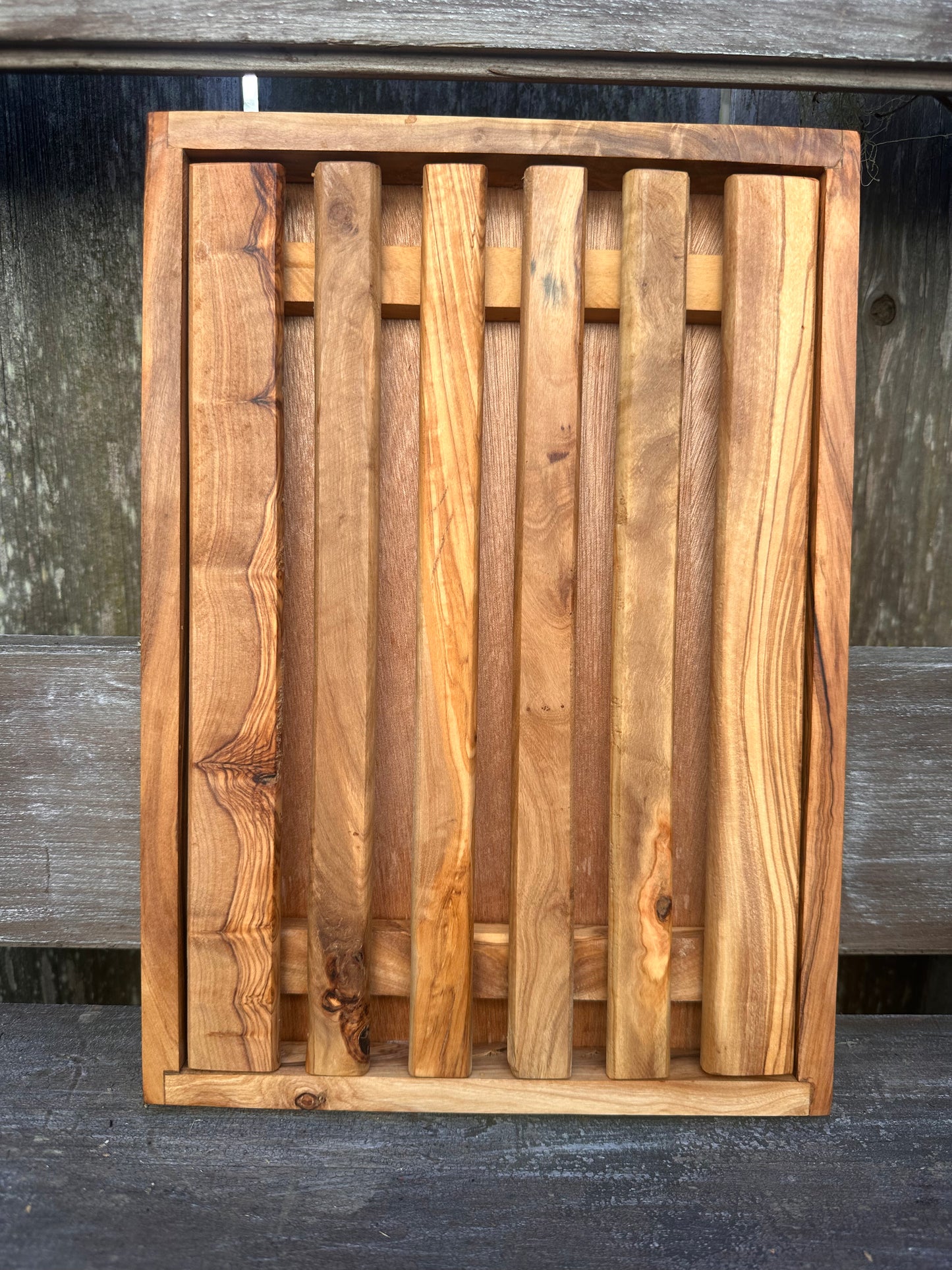 Olive Wood Bread Board - New