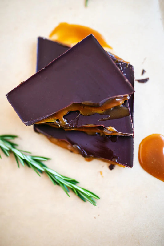 Rosemary Caramel Chocolate Bar