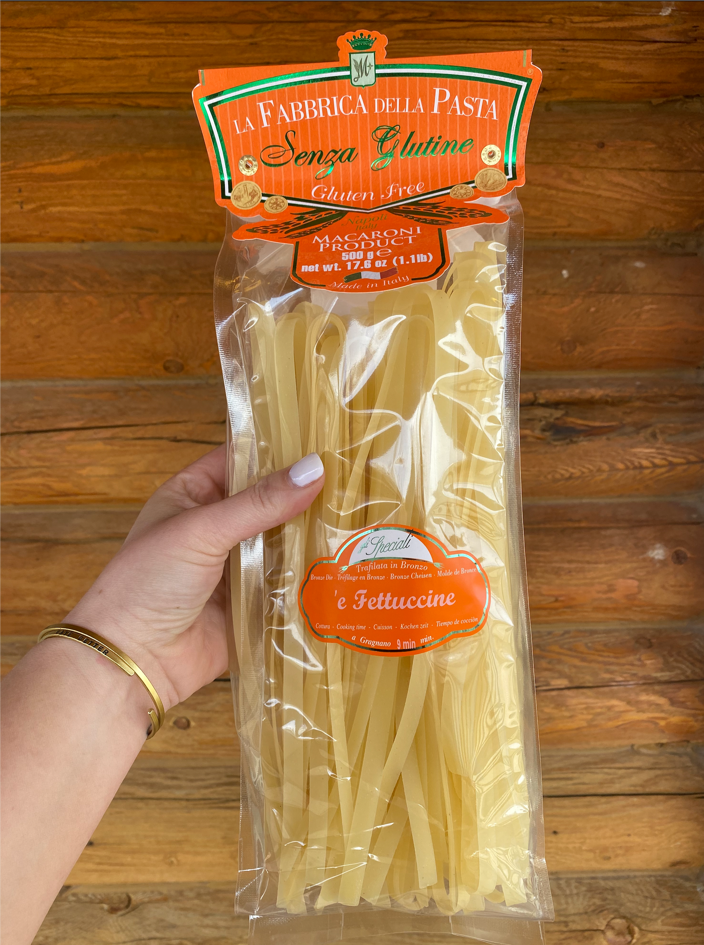 Gluten Free Fettuccine By La Fabbrica Della Pasta (from Italy)