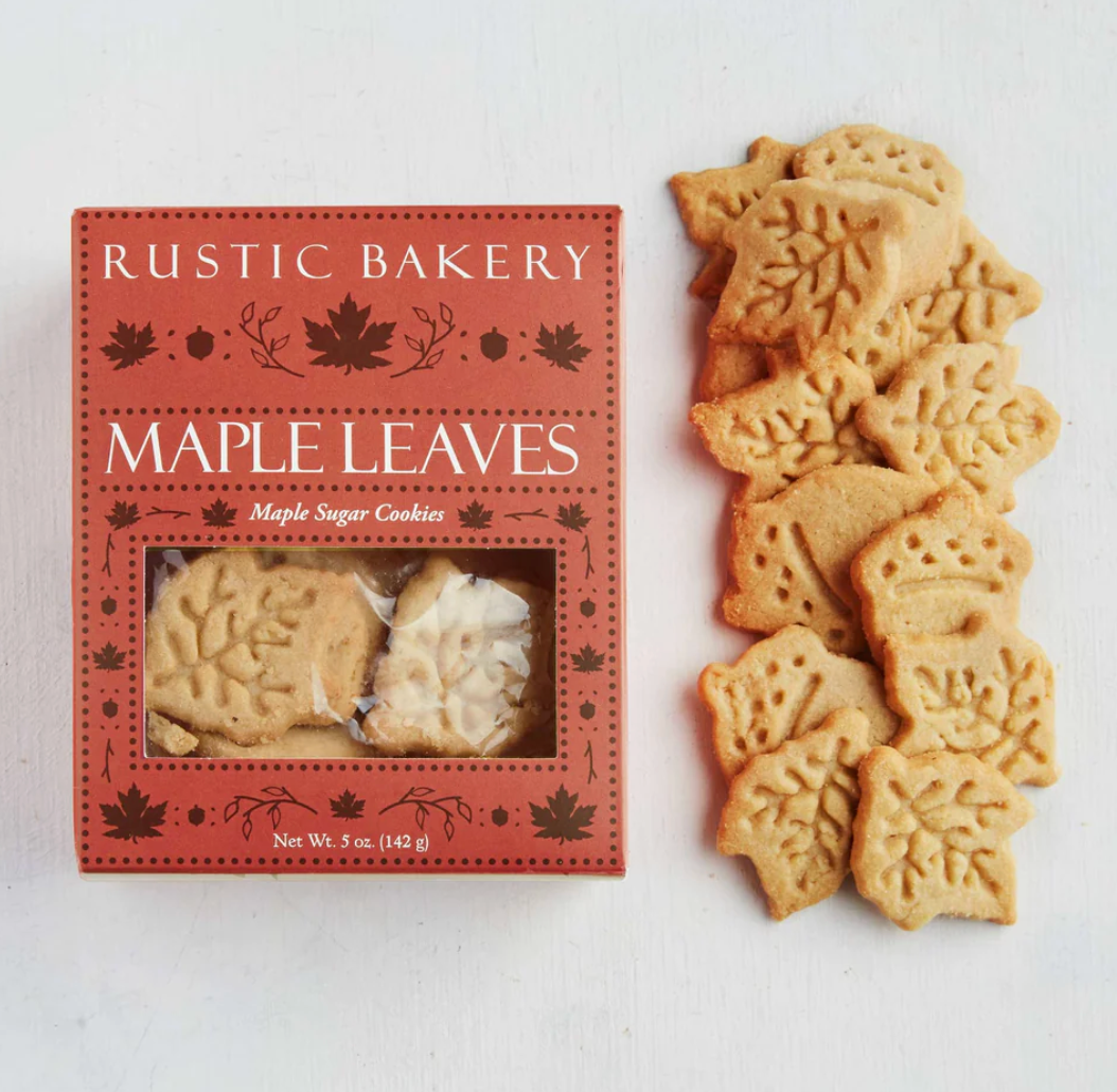 Fall Maple Cookies - Rustic Bakery