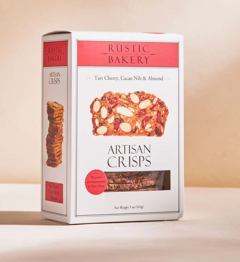 Rustic Bakery Artisan Crisps - Tart Cherry, Cacao Nib & Almond