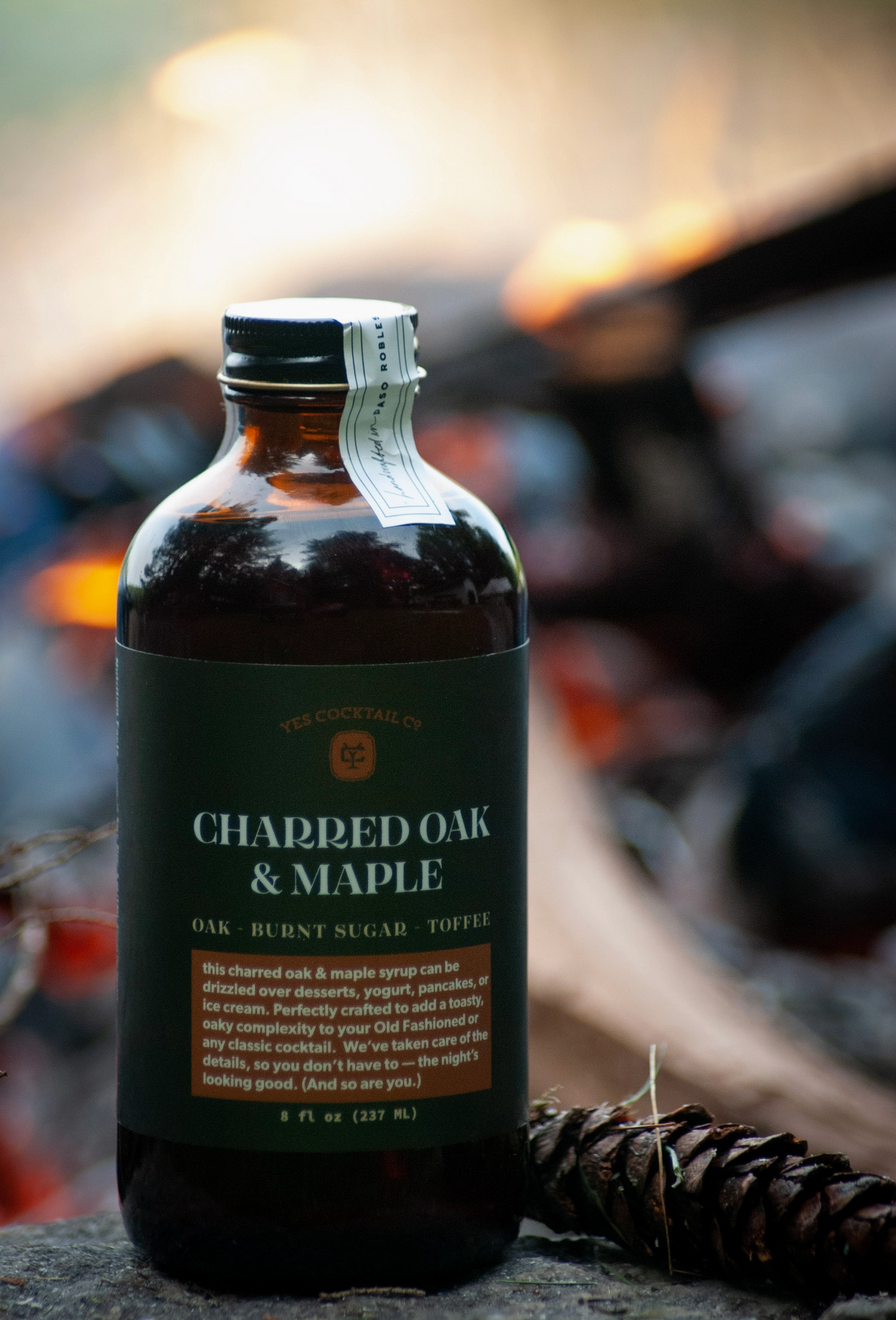 Charred Oak + Maple Syrup