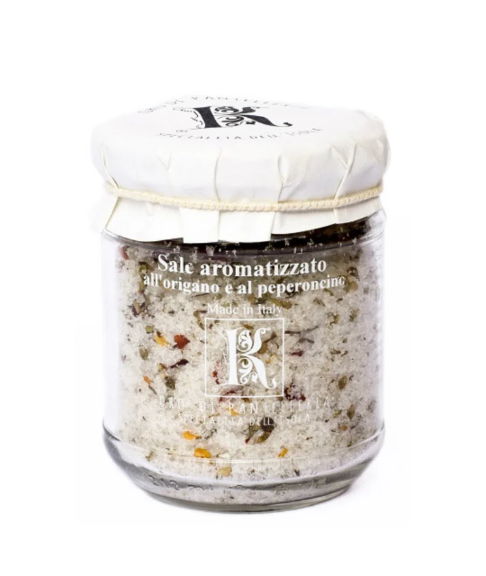 Kazzen Sea Salt w/Oregano + Peperoncino (from Italy)