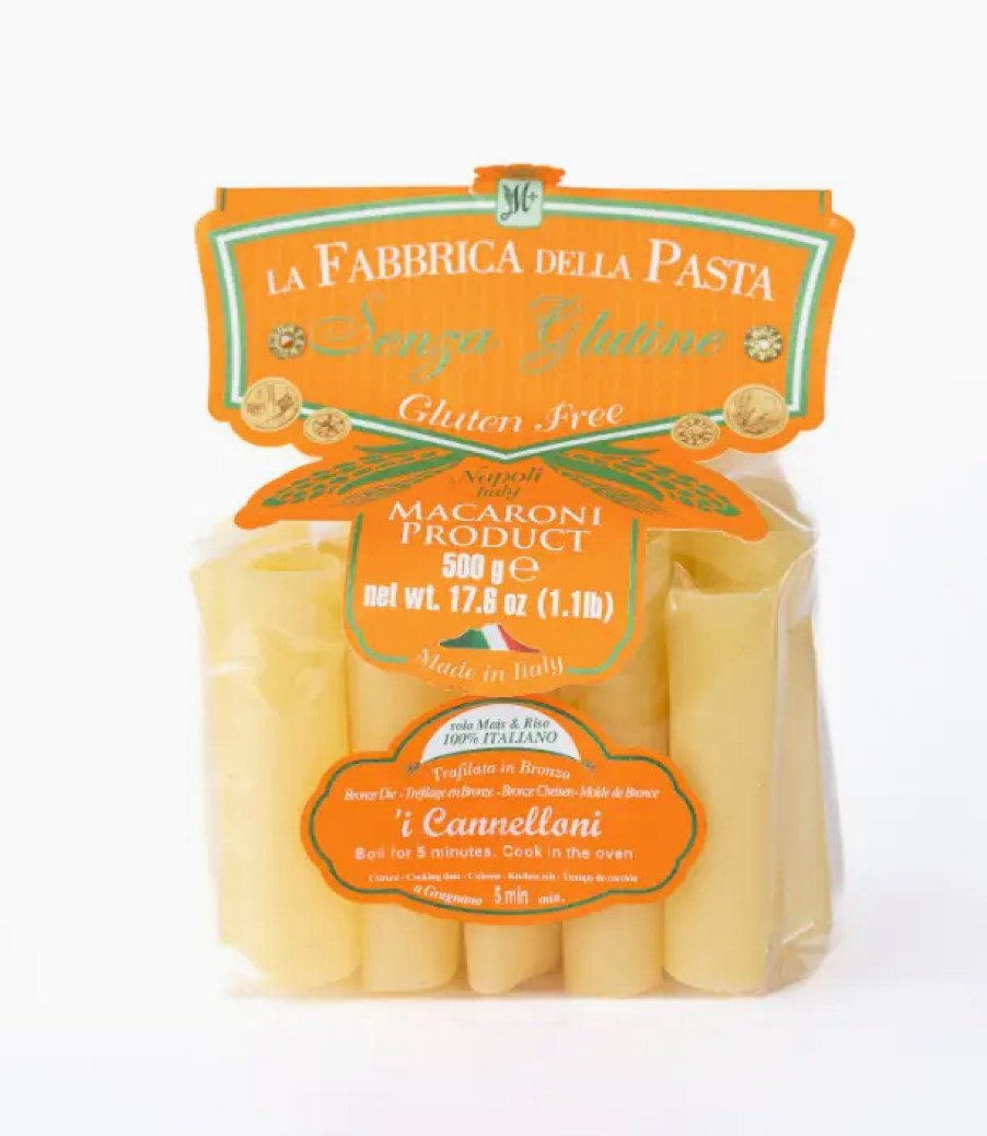 Gluten Free Cannelloni By La Fabbrica Della Pasta (from Italy)