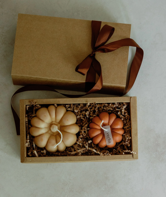 Pumpkin Duo Candle Gift Box