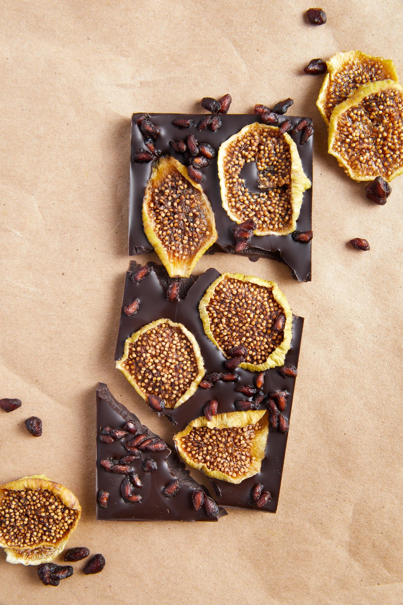 Fig + Pomegranate Chocolate Bar (limited edition)