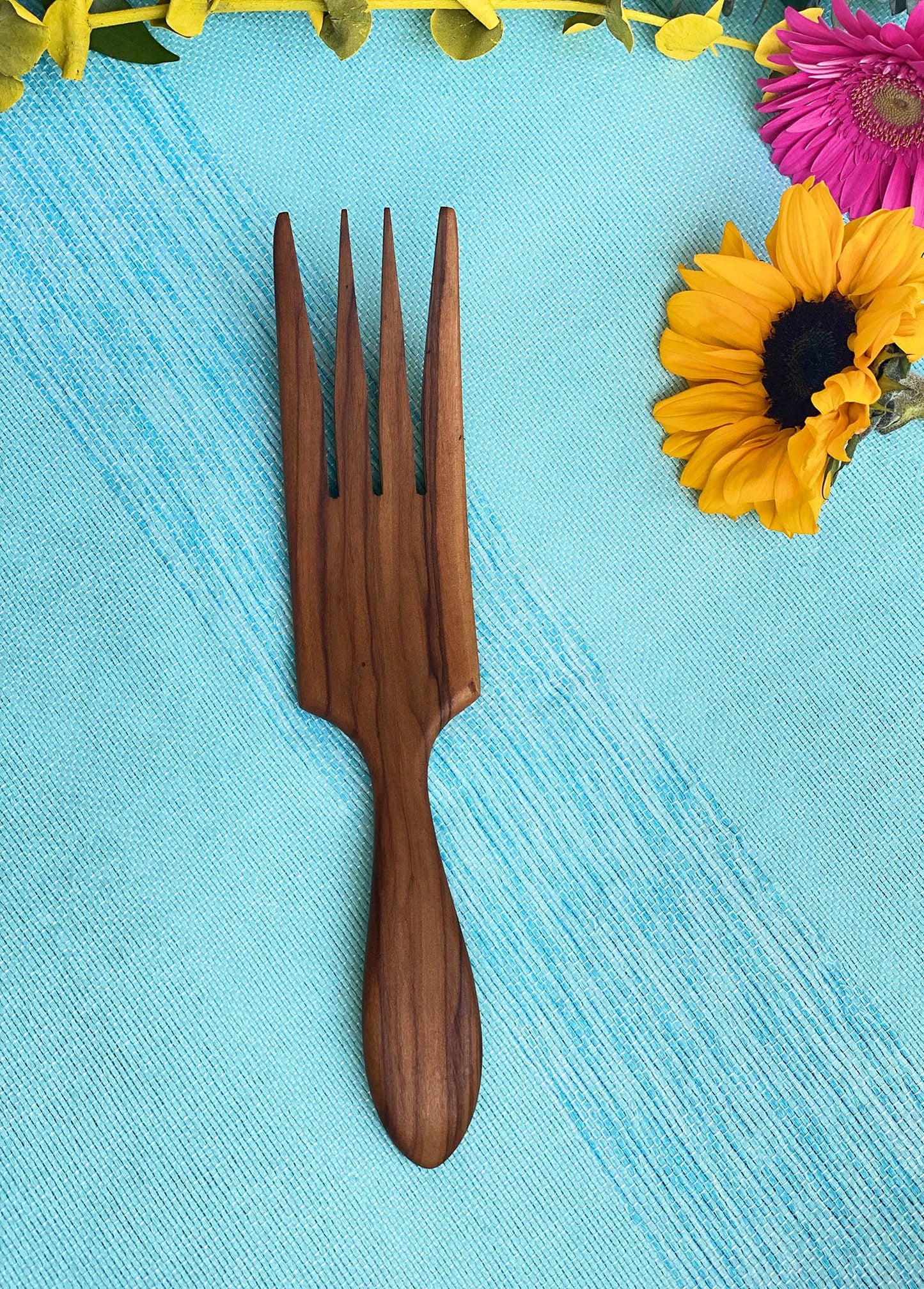 Olive Wood Serving Forks//Set of Two