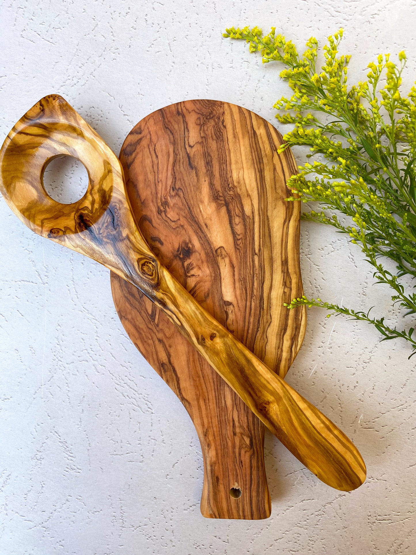 Olive Wood Open Spoon