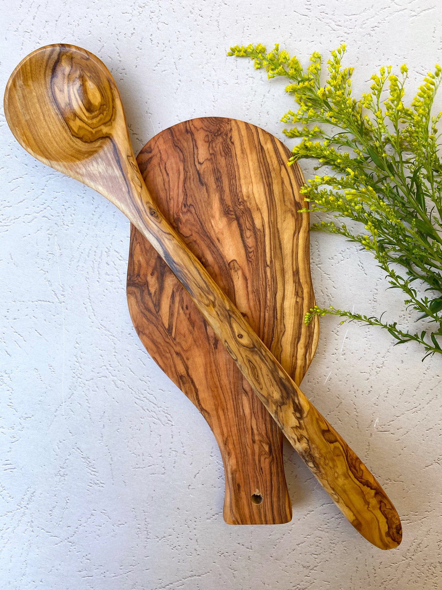 Olive Wood Extra Large Spoon//15''