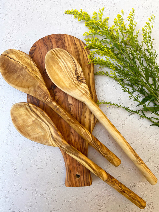 Everyday Olive Wood Spoon//10.5 inch