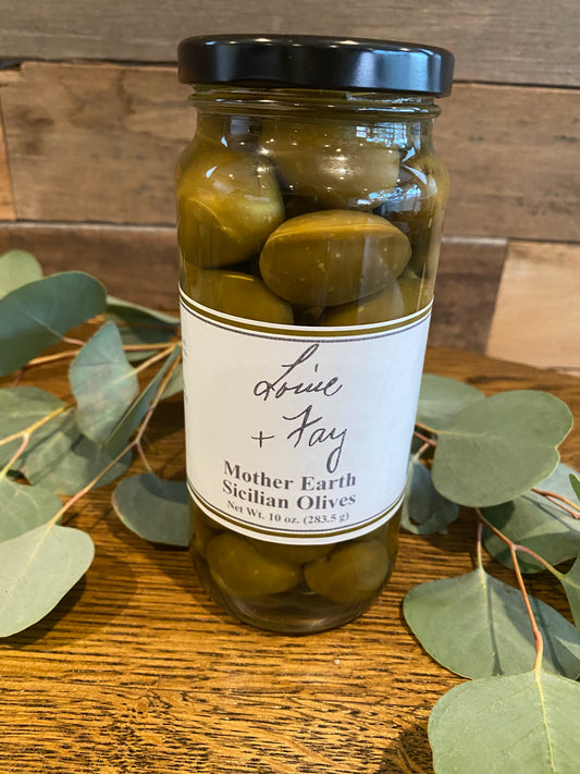 Mother Earth Sicilian Olives  no p