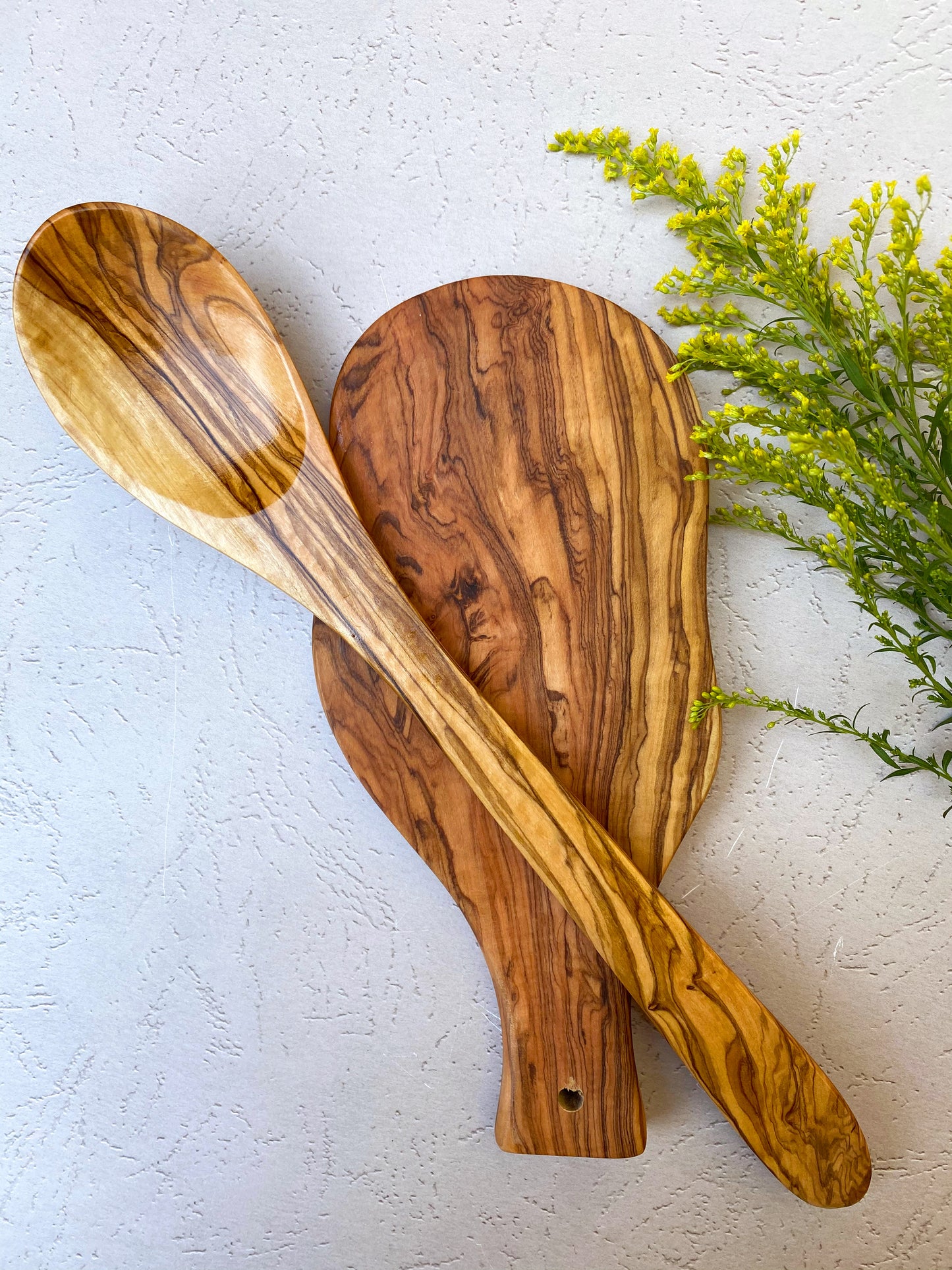 Olive Wood Large Spoon//14''